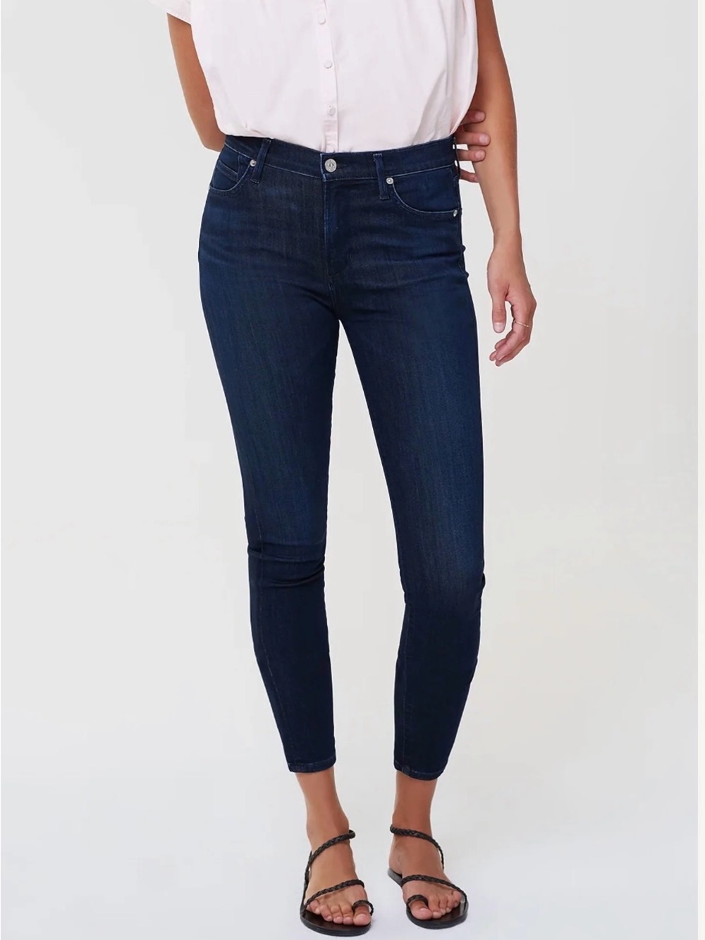 Citizens Of Humanity Rocket Ankle Dark Indigo Jeans